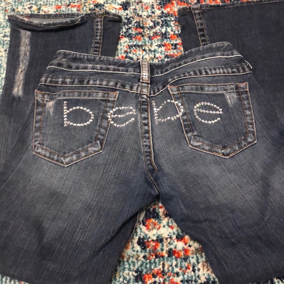 bebe Denim - BeBe rhinestone Jeans